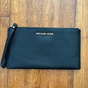 Michael Kors Black Clutch Bag